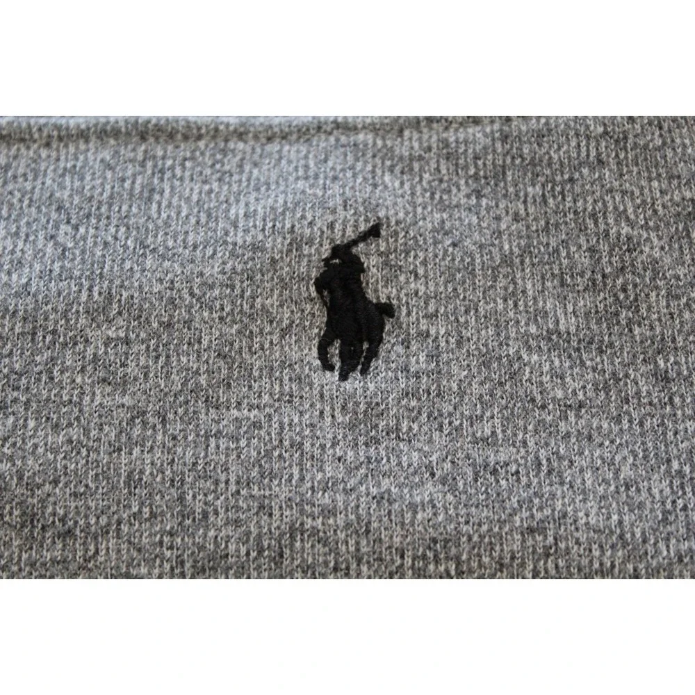 Polo Ralph Lauren Men's‎ Sweater Gray Crew Neck 100% Cotton Size M